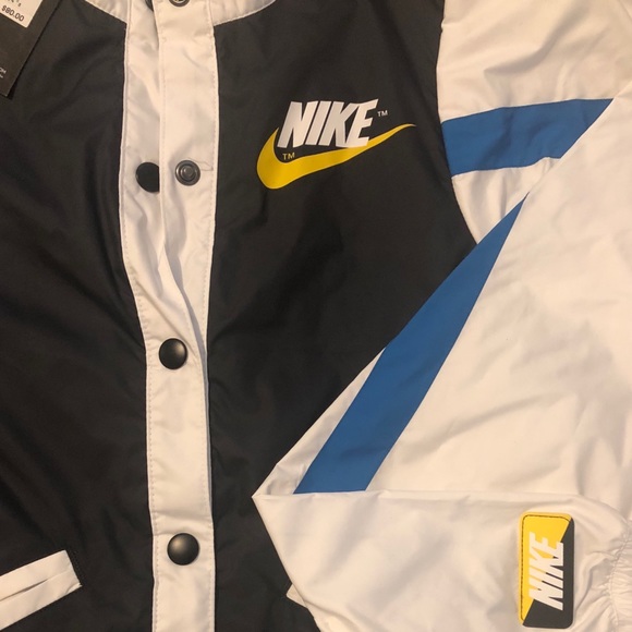 nike nsw woven moto jacket